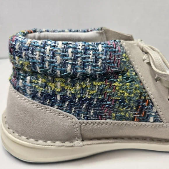 Birkenstock Memphis Horn/Blue Suede Ankle Boot Size EU 41 Reg US M8-8.5 W10-10.5 Birkenstock Memphis Horn/Blue Suede Ankle Boot Size EU 41  main image 4